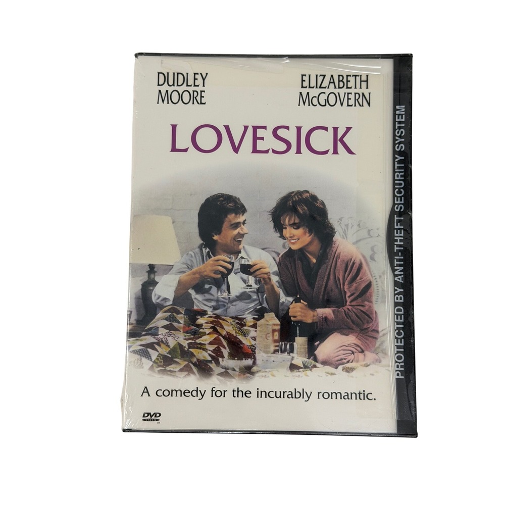Lovesick DVD Sealed Dudley Moore Elizabeth McGovern Romantic Comedy 1983 New